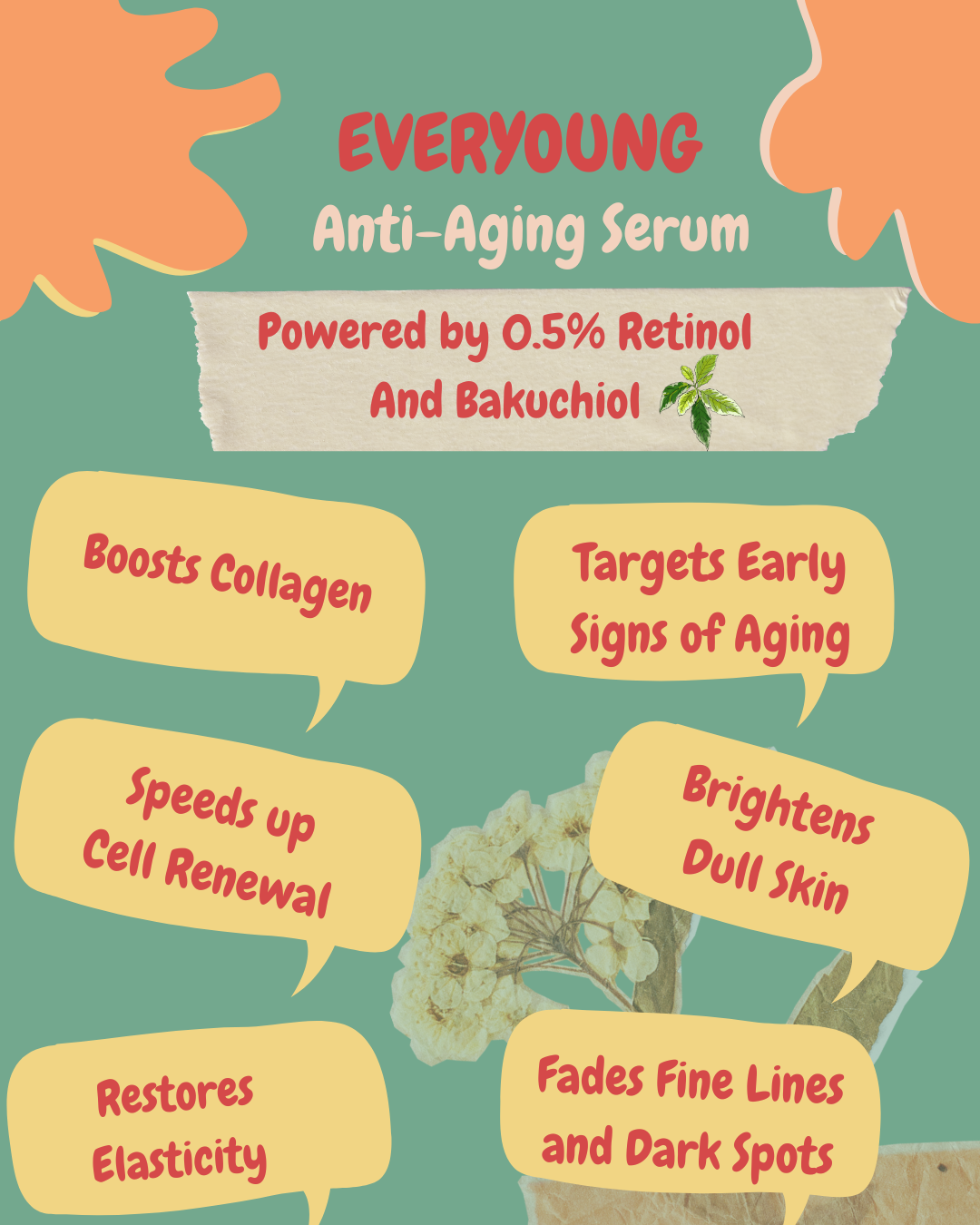 Everyoung - 0.5% Retinol + Bakuchiol Anti-Aging Serum